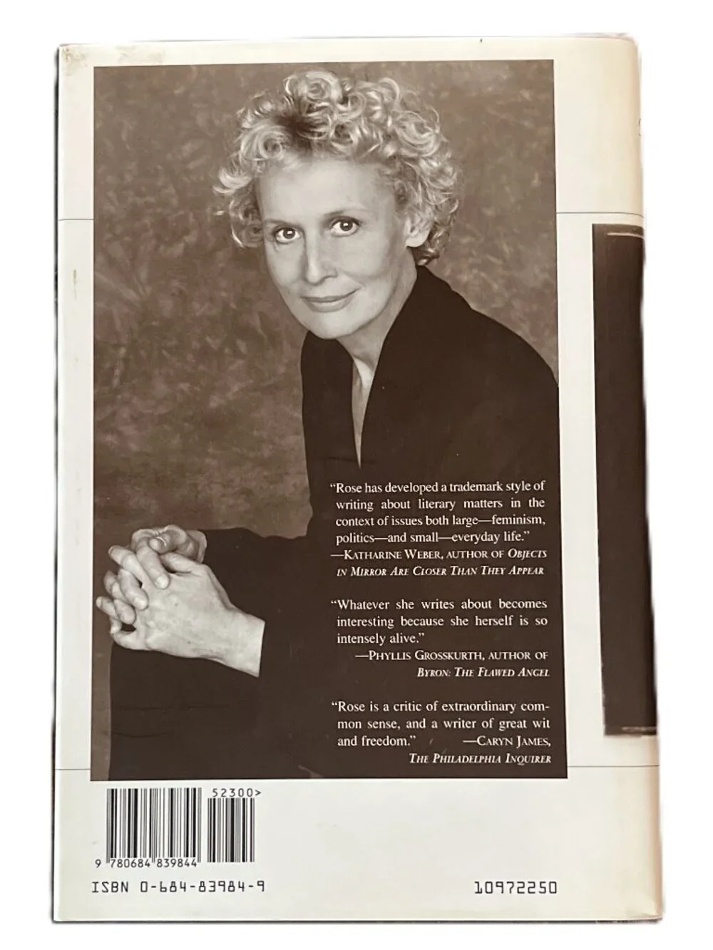 Phyllis Rose year reading